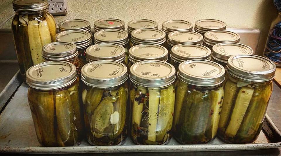 The first round of pickling